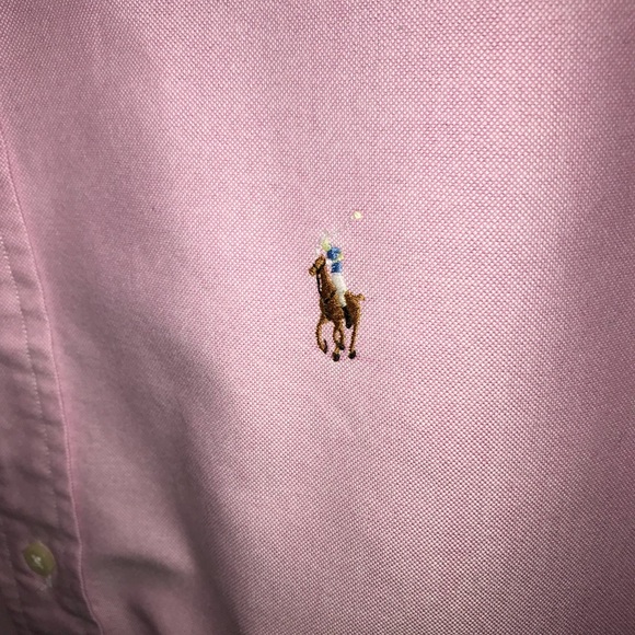 Red medium Long Sleeve Polo! - Picture 2 of 5